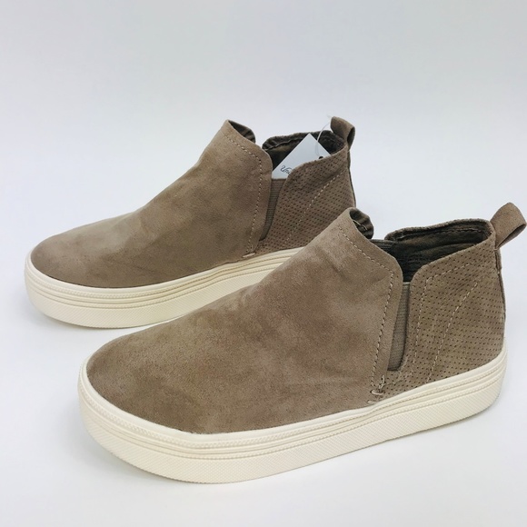 women's liz microsuede high top sneakers